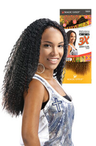 Magic Gold 3X Jerry Curl Braid 10/12/14″