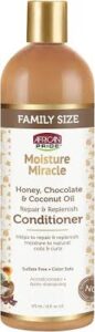 African Pride Moist Miracle Honey & Coconut Conditioner (16 oz)