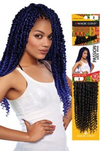 Magic Gold Passion Lock Braid 18″
