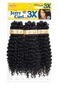 Amour 3X Jerry Curl Braid 10″