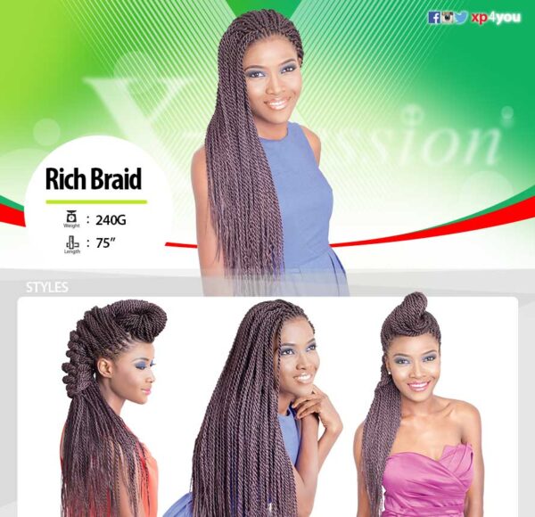 X-Pression Rich Braids
